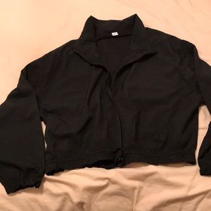 old navy stretch black jacket